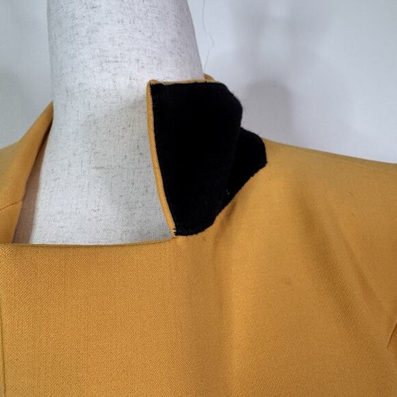 Kwaidan Editions Yellow Wool Blend Tailored Blazer Jacket IT 38 NWT Avant Garde - Picture 12 of 14